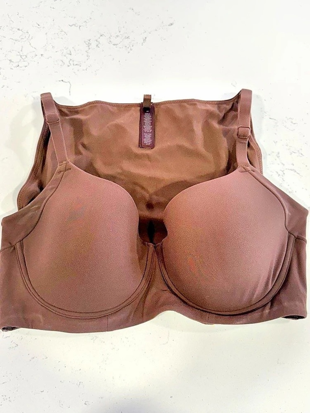 SKIMS Fits Everybody Back Smoothing Full Coverage Bra Brown NEW without tags
